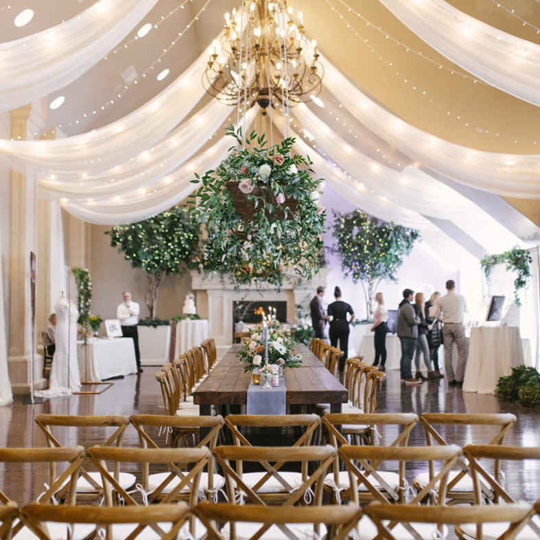 Sleepy Ridge Wedding Setup